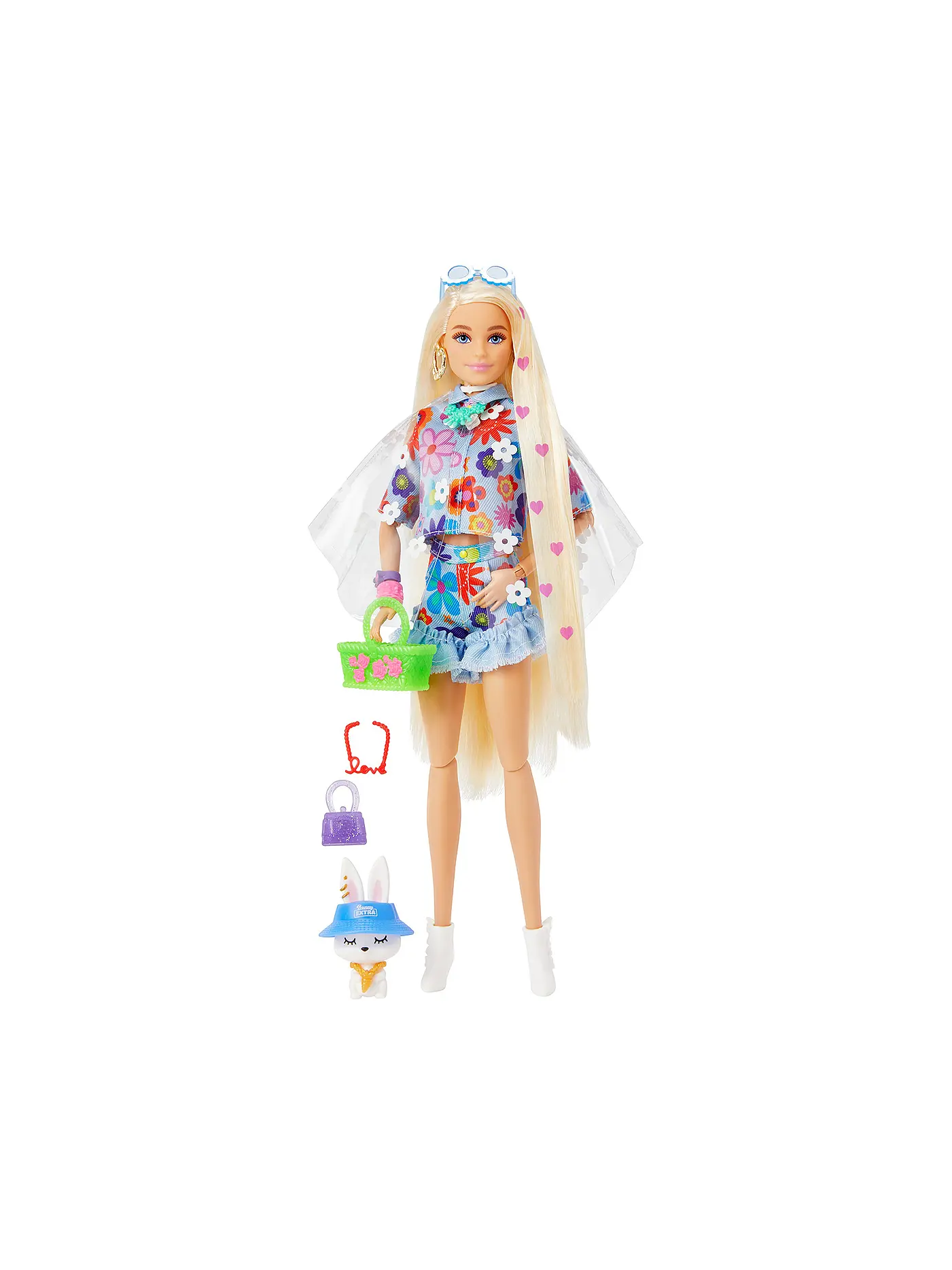 MATTEL | Barbie Extra Puppe Flower Power | 